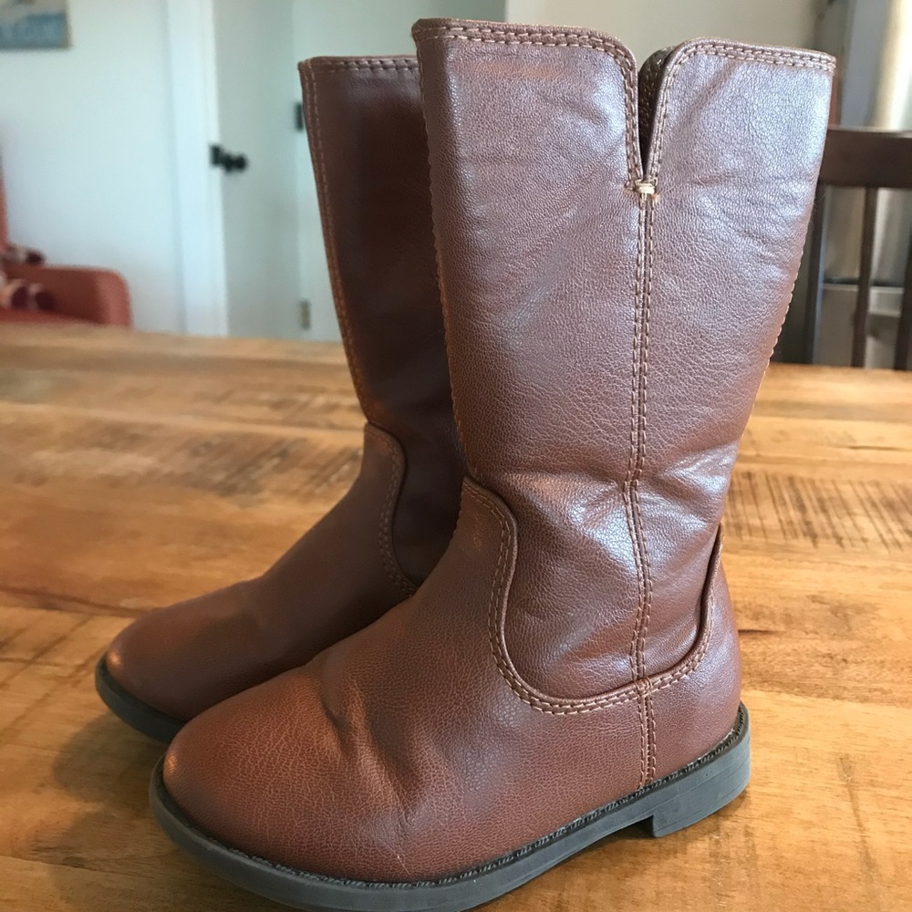 Tan Children’s Place Riding Boots - Picture 5 of 7
